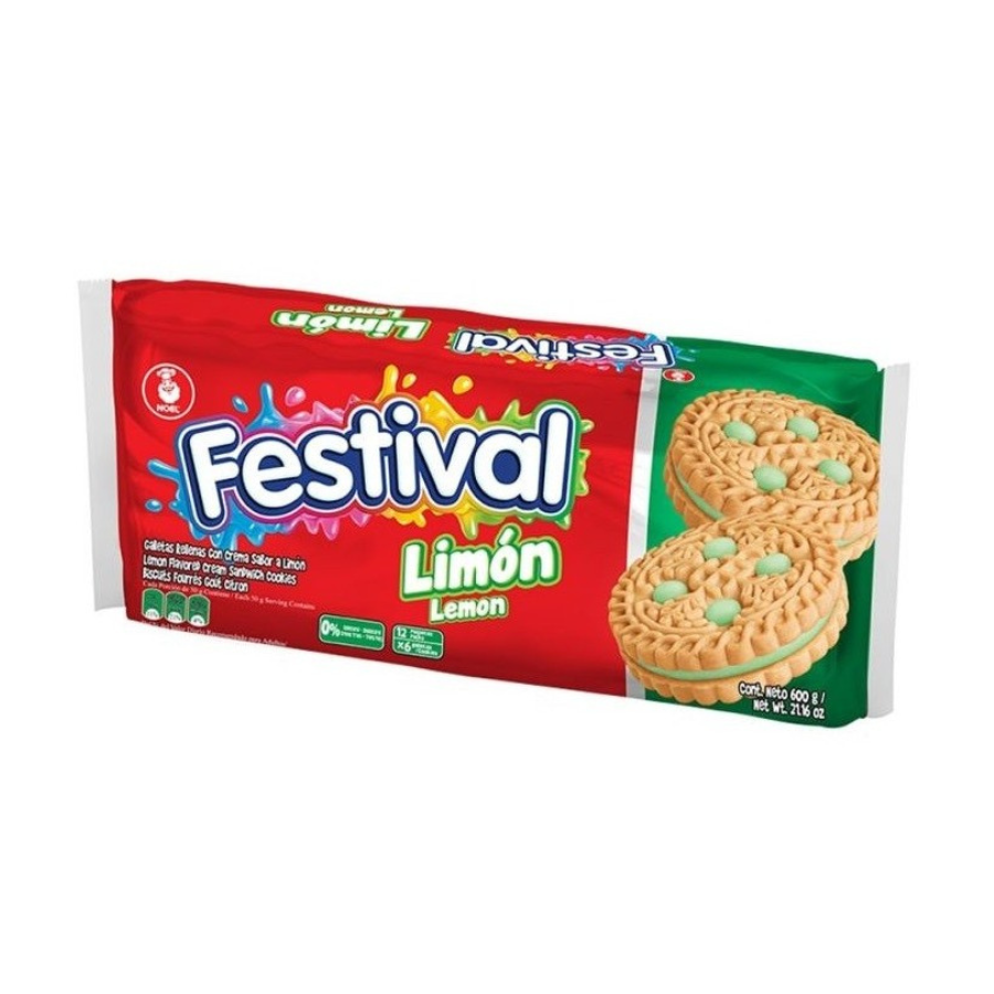 Noel Festival Cookies fresa x12