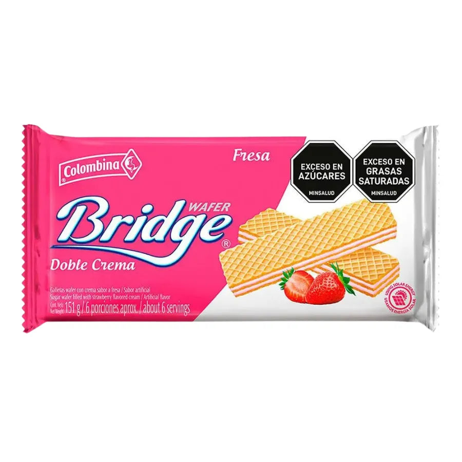 Bridge wafer strawberry 151g