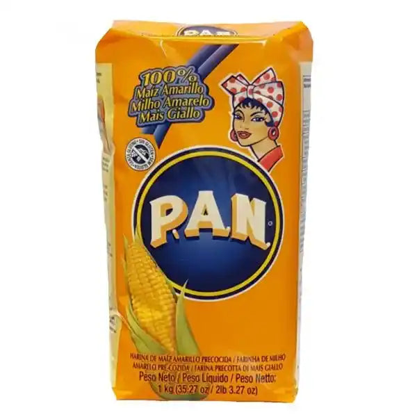 P.A.N Harina Amarilla - yellow corn flour 1000g