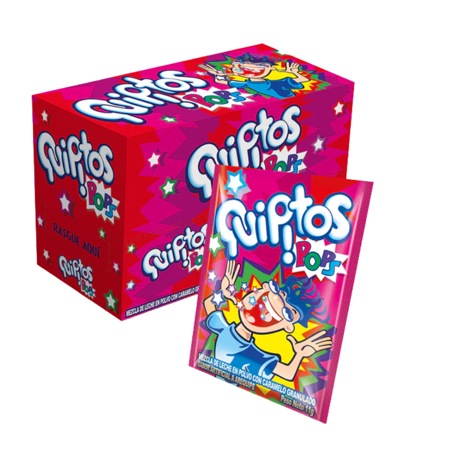 Quipitos Pops Caja 24 Units