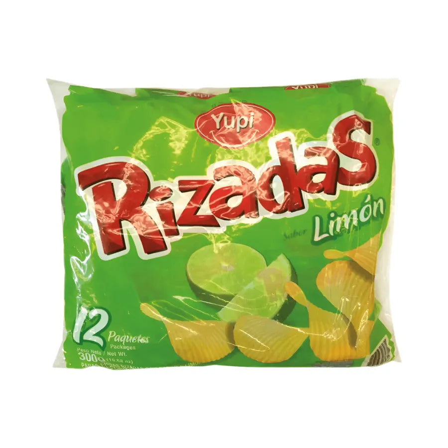 Yupi Rizadas De Limon X 12