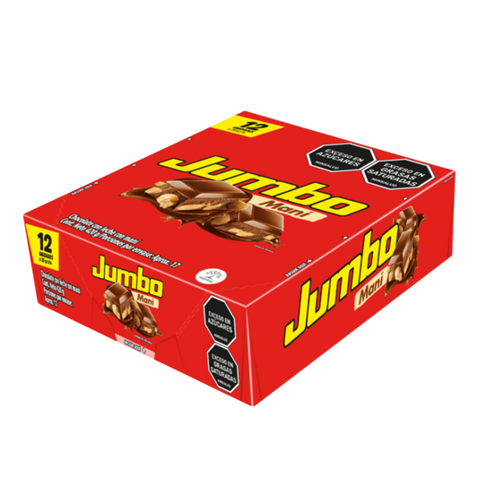 Jumbo Maní Paquete 12 Units 1080g