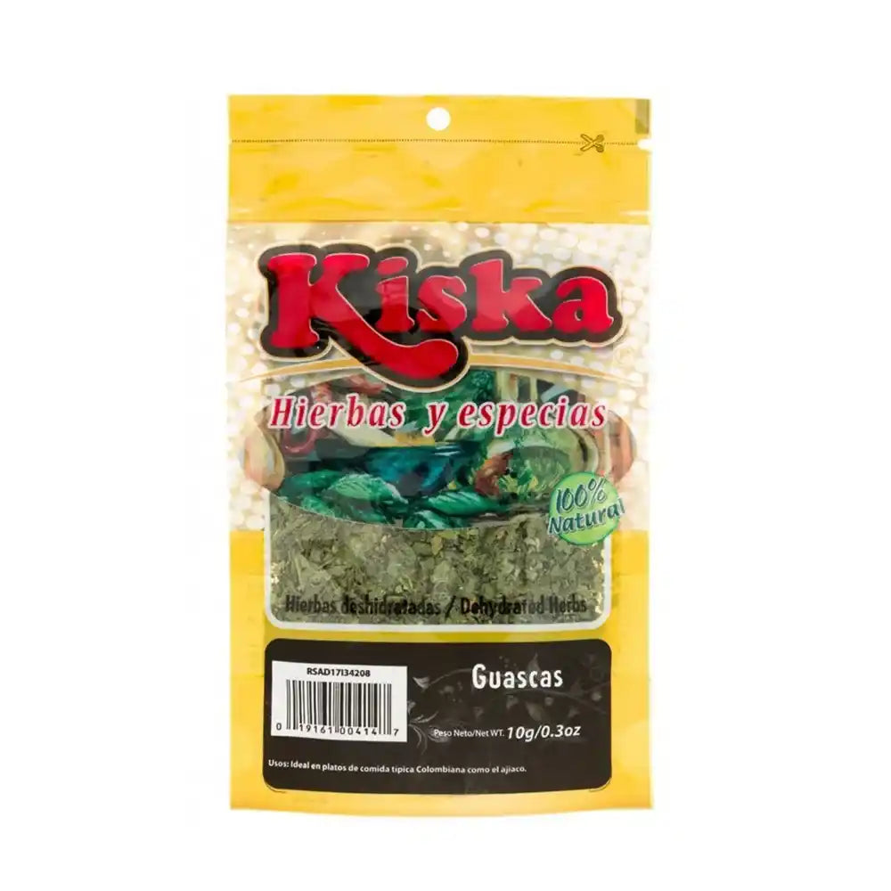 Kiska Guascas Hierbas Deshidratadas - Dehydrated Herbs 10g