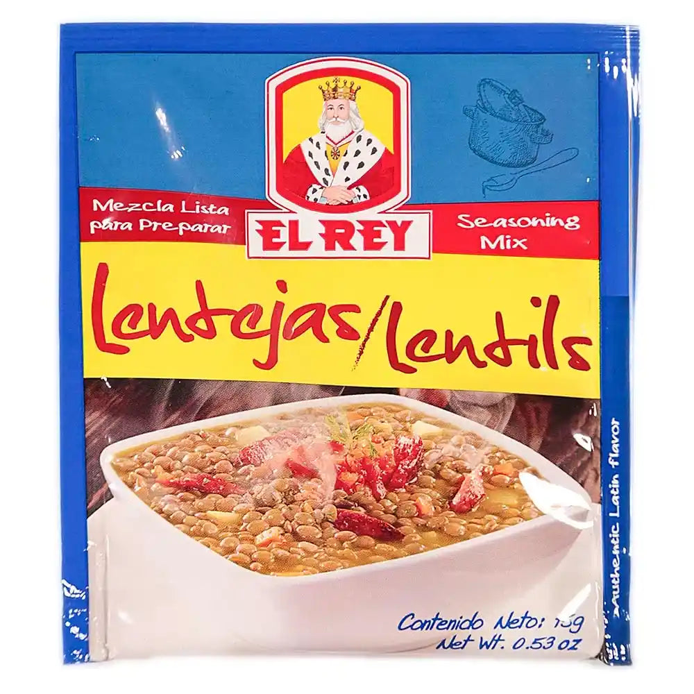 Lentejas El Rey - Lentils Seasoning Mix 15g