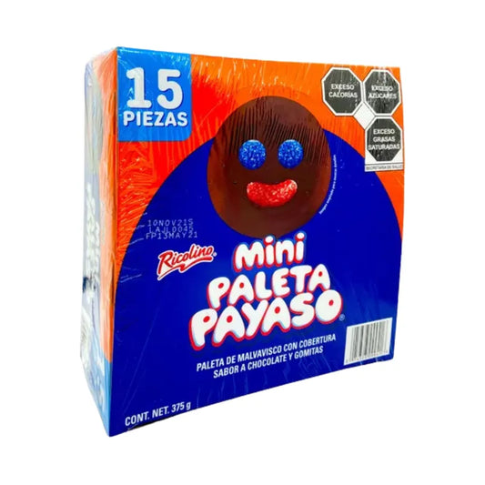 Mini Paleta Payaso 15 Pack