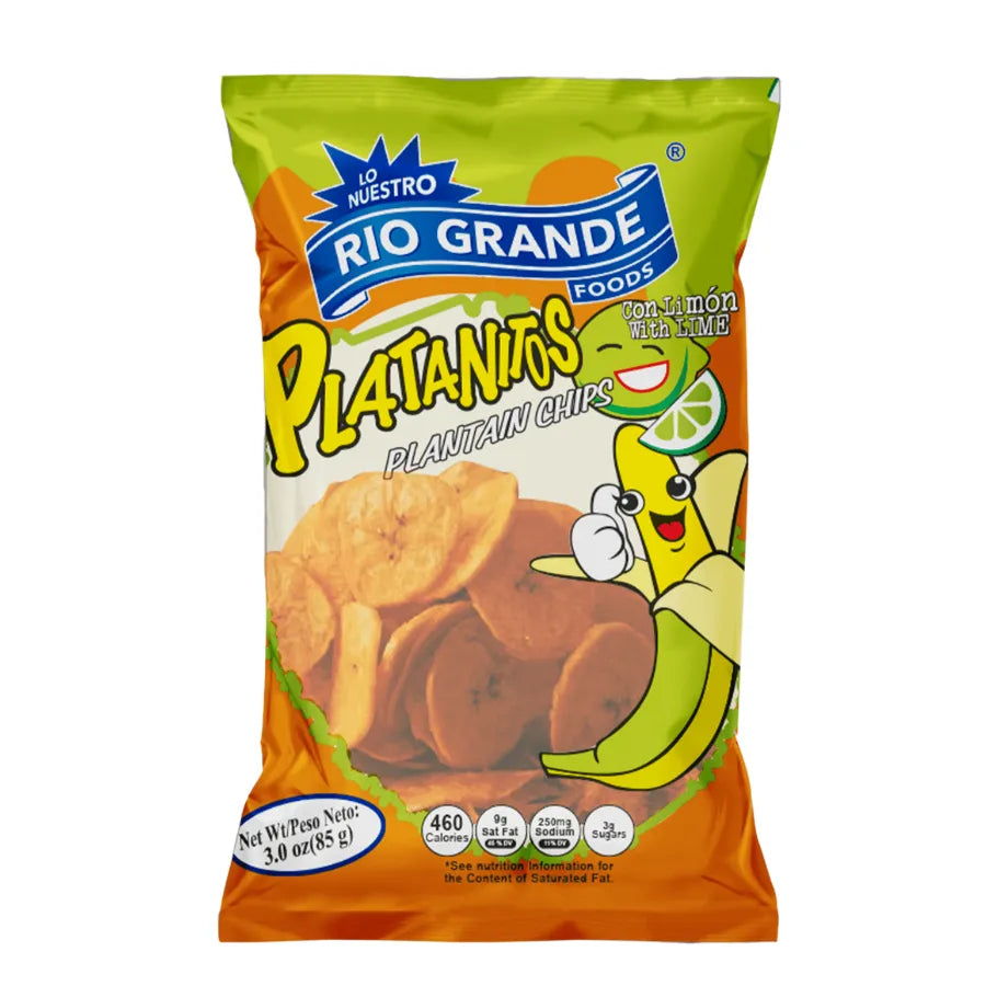 Rio Grande Plantain Chips Lime