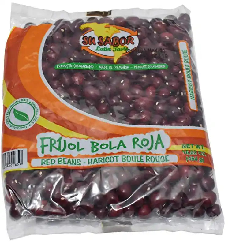 Su Sabor Frijol Bola Roja - Red Beans 454g