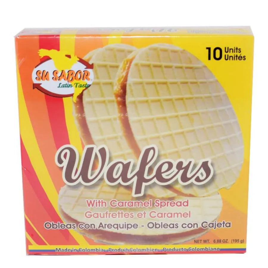 Su Sabor Wafers With Caramel 10 Unit