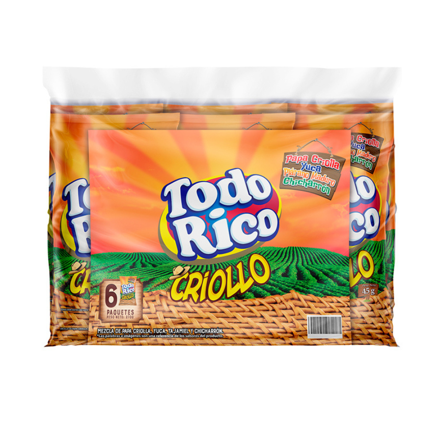 Super Ricas Todo Rico Criollo X 6