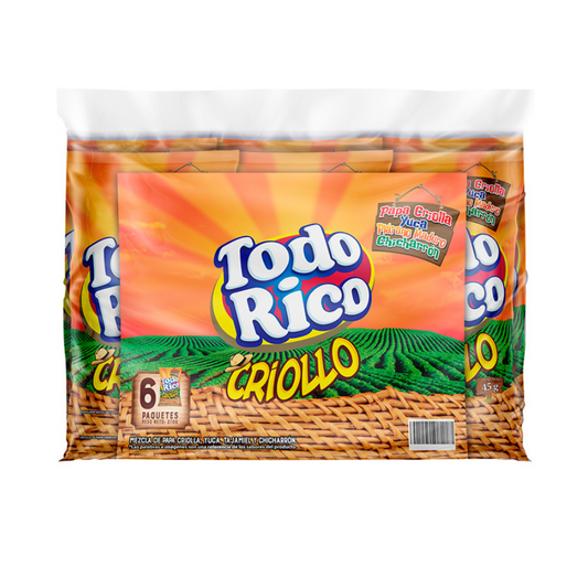 Super Ricas Todo Rico Criollo X 6