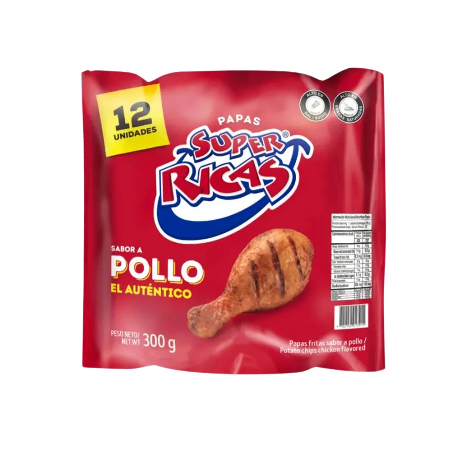 Super Ricas Pollo 12 Unidades