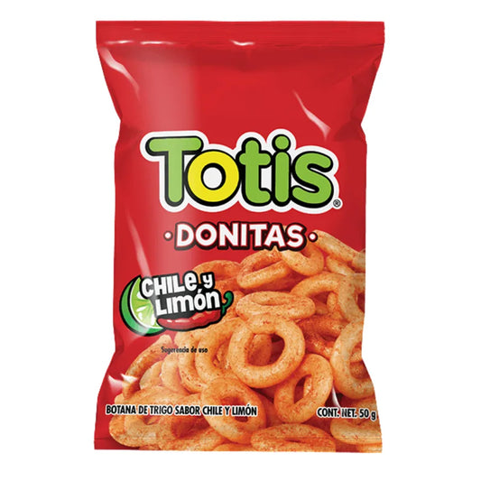 Totis Donitas Chile Y Limon 50g