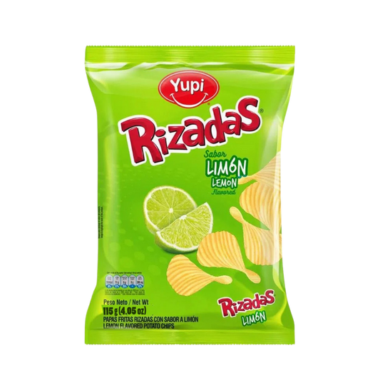 Yupi Rizadas De Limon 115 G